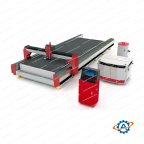Пятиосевой станок для гидроабразивной резки с ЧПУ. E4020/MAX5II Размер стола 4*2 м.  фото
