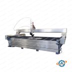 Трехосевой станок гидроабразивной резки с ЧПУ. L4020/ Max3. Размер стола 4*2 м. фото