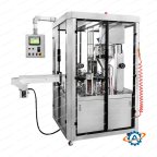 Автоматическая машина для наполнения и запечатывания кофейных капсул KFZ-1 Роторного типа фото