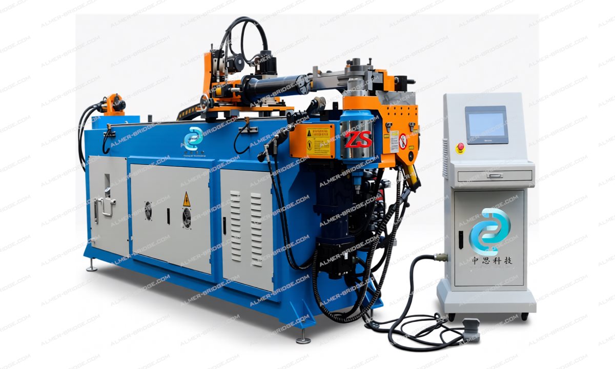  Автоматический станок для гибки труб DW-38-CNC-2A-1S (1)