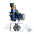 Пресс для брикетирования металлической стружки PB-400 фото