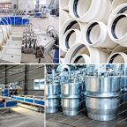  Экструзионная линия для производства труб из ПВХ/НПВХ/ХПВХ KWX-63-PVC мни (1)