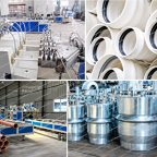  Экструзионная линия для производства труб из ПВХ/НПВХ/ХПВХ KWXP-315-PVC мни (1)