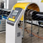  Экструзионная линия для производства труб из сверхвысокомолекулярного полиэтилена UHMWPE-110 мни (1)