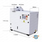  Шредер для жестких дисков HD-3000. Производительность - HDD 200 шт/ч., мощность 3 кВт. мни (0)