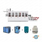 Линия для термоформования пластиковых стаканчиков TQC-750 фото