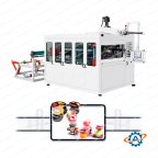 Машина для термоформования пластиковых контейнеров STG-650 фото